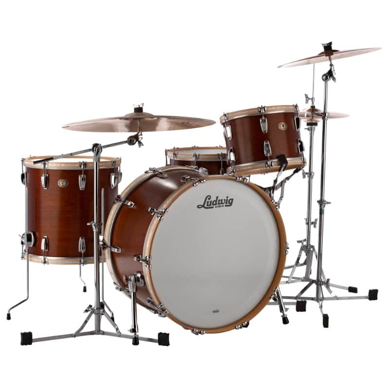 Ludwig Legacy Mahogany "Van Buren" 110th Anniversary Pro Beat Outfit 13 / 16 / 24" Drum Set image 1