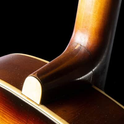 Hofner Vintage Archtop Acoustic Guitar - Blonde image 4
