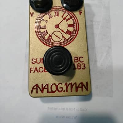 Analogman Sun Face BC183 Silicon Fuzz 2010s - Gold image 1