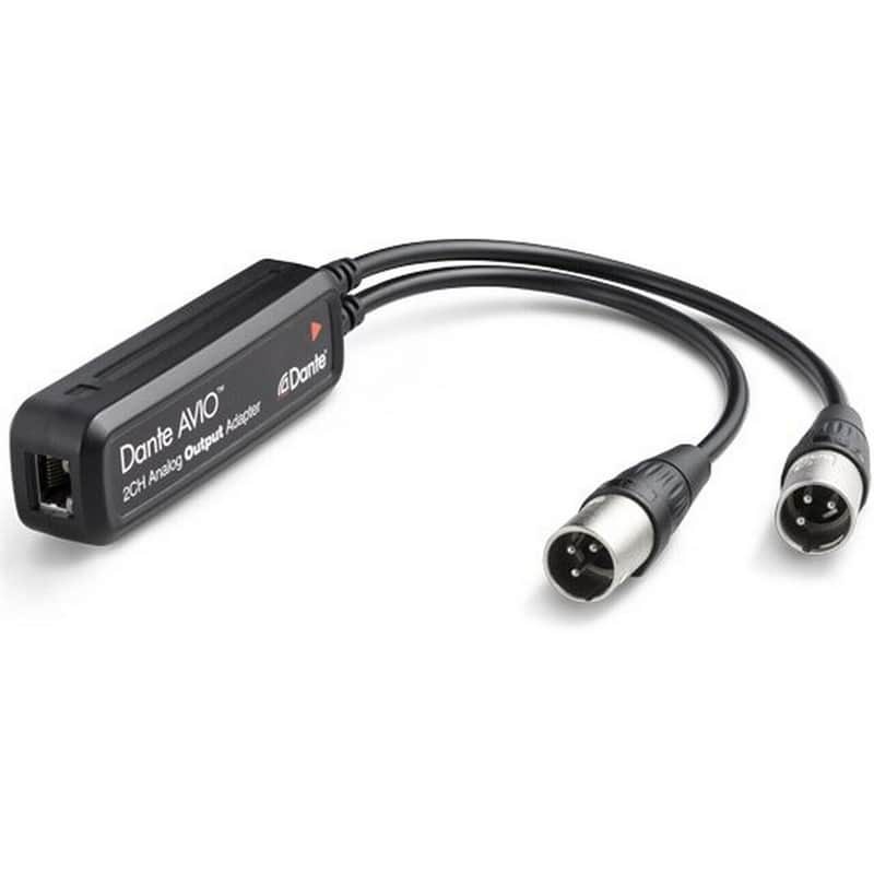 Audinate ADP-DAO-AU-0X2 Dante AVIO Analog Output Adapter image 1
