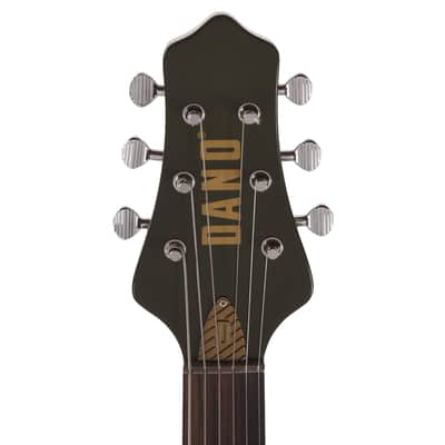 Danelectro Dan O Cool Baritone Electric Guitar - Green image 7