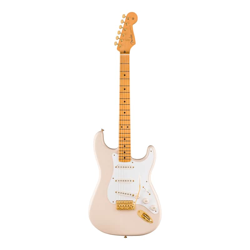 Fender Limited Edition Vintera III Late '50s Stratocaster Guitar (White Blonde) image 1