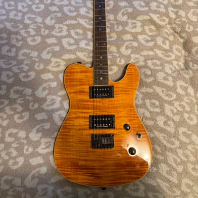 Fender Special Edition Telecaster FMT HH 2025-2026 - Amber (Flamed Maple Top) image 1