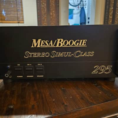 Mesa Boogie Stereo Simul-Class 295 1988 - Black image 1