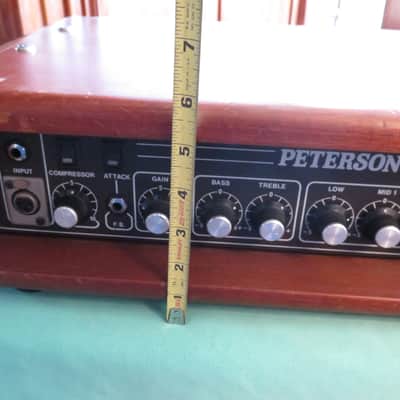 vintage UK 1990's Peterson bass amp head P150 jazz amplifier portable 150 watts for acoustic or electric bass image 22