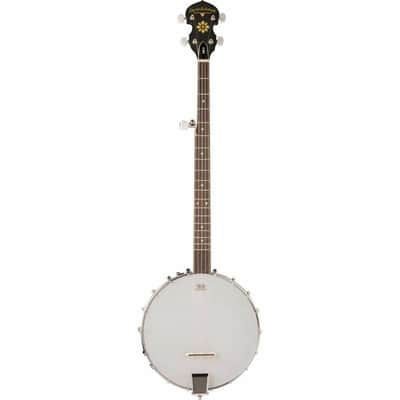 Oscar Schmidt OB3 Bluegrass Remo Head Top Wood Nato Neck Open-Back 5-String Banjo image 3
