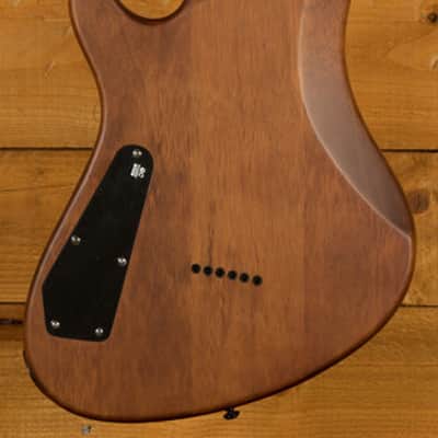 Schecter Avenger Exotic Spalted Maple - Ebony - Satin Natural Vintage Burst image 4