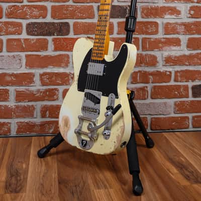 Fender Custom Shop SR25 CuNiFe Blackguard Telecaster Heavy Relic Tomatillo Green 2025 w/OHSC image 5