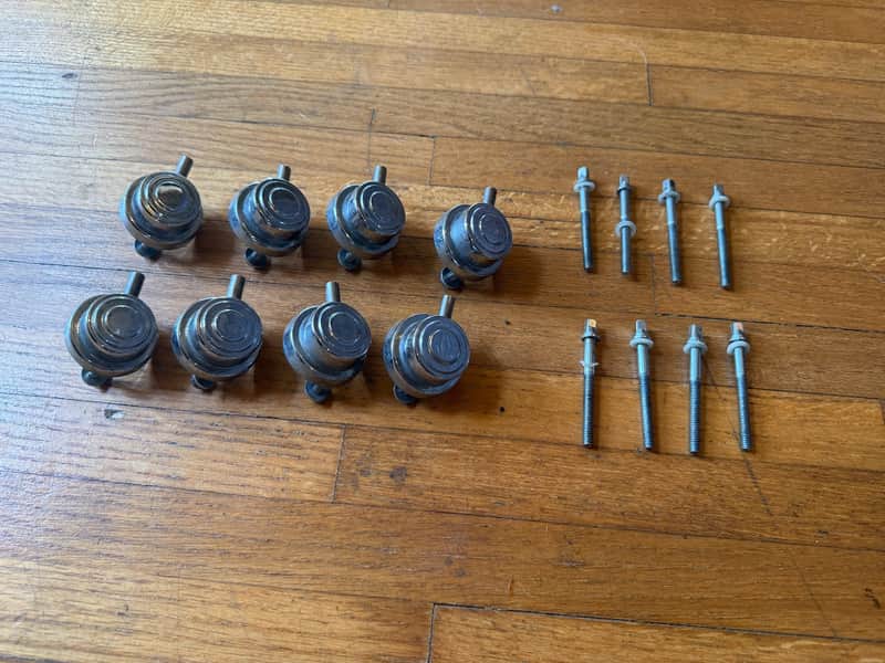 8 pack Vintage DW / Camco Collectors Turrent 80's 90' Style drum lugs