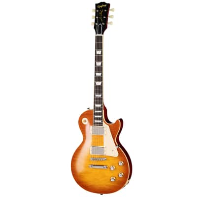 Epiphone Inspired by Gibson Custom 1960 Les Paul Standard Reissue - Iced Tea Burst w/ Case image 2