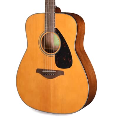 Yamaha FG800 Traditional Dreadnought Acoustic Vintage Natural image 2