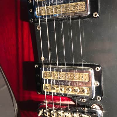 Guild DeArmond Jetstar 1990s Cherry Red image 6