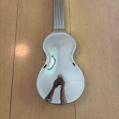 Rickenbacker Silver Hawaiian Model NS 100 Lap Steel 1937 - Nickel image 9