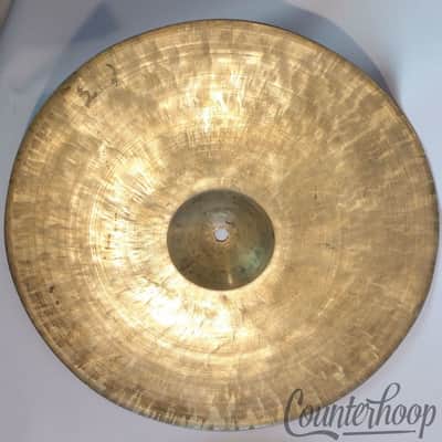 *UFIP Hi-Hats Cymbals 15" Vintage 40s Italy K-Style Hand Hammered B20 Italian* image 5