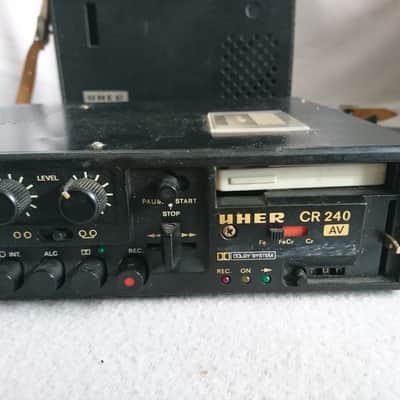 Uher CR 240 Portable Cassette Tape Recorder / Riporter Magnetophon image 3