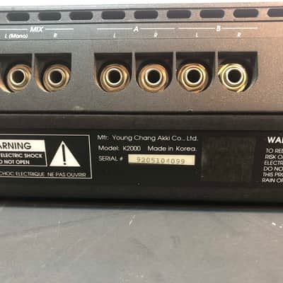 Kurzweil K2000 PRO SERVICED/WARRANTY image 6