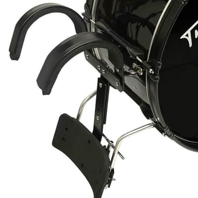 Trixon Field Series Marching Bass Drum 26×14 - Black image 4
