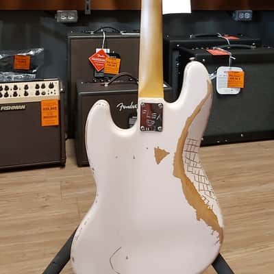 Fender Flea Artist Series Signature Jazz Bass 2021 Shell Pink image 7