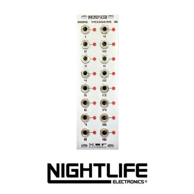 XOR Electronics NerdSEQ More Trigger 16 Expander - Silver image 1