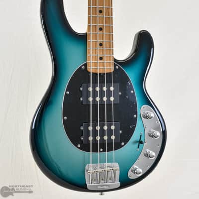 Ernie Ball Music-Man Stingray Special HH - Frost Green Pearl image 1