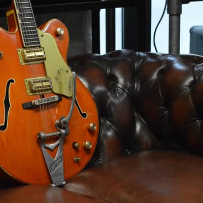 Gretsch G6120DC Chet Atkins Nashville Double Cutaway Orange Stain 1964/1965 image 24