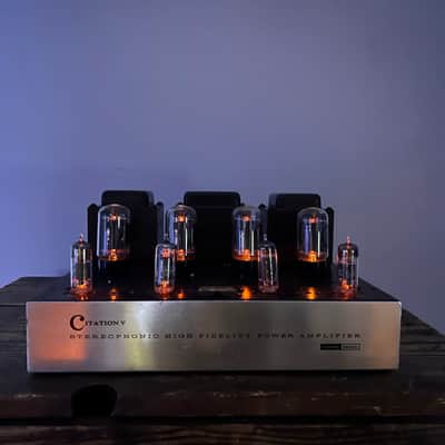 Harman Kardon Citation V 1960’s stereo tube power amplifier image 2