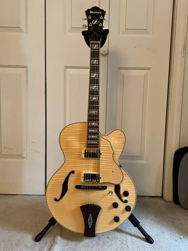 2005 Ibanez Artcore Custom AF105-NT w/Gibson '57 Classic pickup image 1