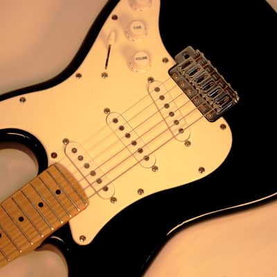 Laid Back medium scale Stratocaster Black image 2