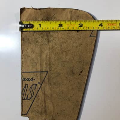Vintage MIJ? Archtop Pickguard 1960’s-70’s? Black image 5