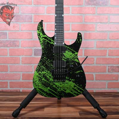 ESP USA Custom Shop M-II NTB Alien Blood Splatter 2024 w/OHSC image 1