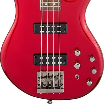 Jackson JS3 Spectra 4-String Bass Guitar, Laurel Fingerboard, Metallic Red image 2