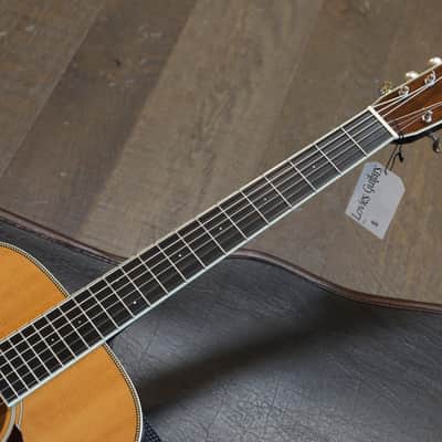 2024 Santa Cruz Vintage Artist Flamed Mahogany Dreadnought Acoustic Guitar Natural + OHSC image 8