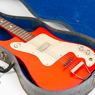 Kay K-310 Electric Guitar w/ Rosewood Bridge, Cool 60’s Design image 14