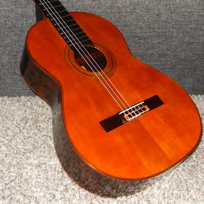 SHUNPEI NISHINO 15 1974 - YAMAHA GC70 CLASS CLASSICAL CONCERT GUITAR - SPRUCE/BRAZILIAN ROSEWOOD image 6
