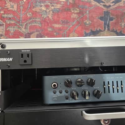 Darkglass Electronics Alpha Omega 900 Bass Amp w/ Power Conditioner and Rack Case image 5