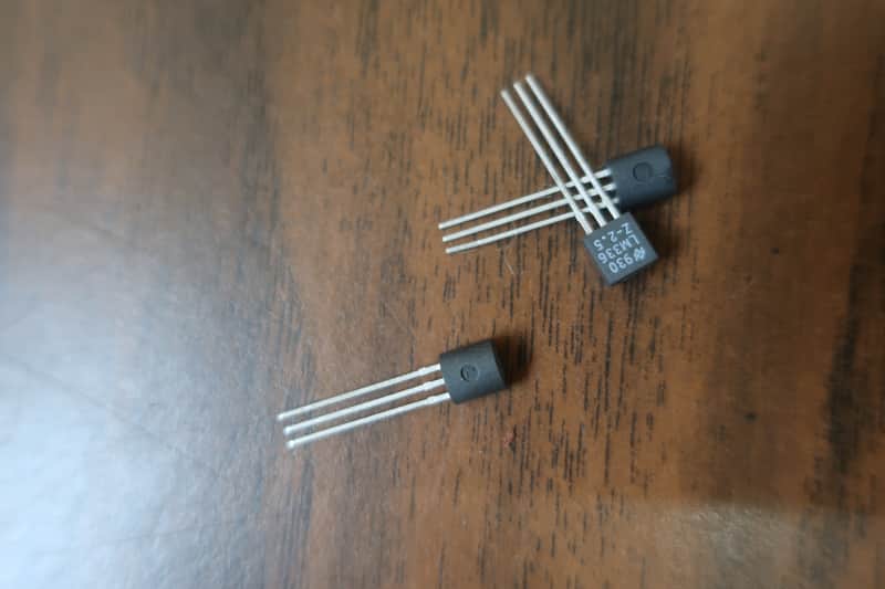 3 Vintage LM336Z (2.5V) Programmable Shunt Regulator / Voltage Reference diode Fits Synth Synthesizer Sequential Circuits Oberheim OB-8 Roland Simmons E-mu SP-12 image 1