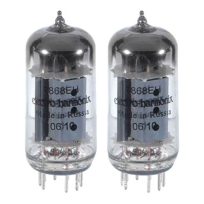 Electro-Harmonix 7868EH Power Tube, Matched Pair. New with Full Warranty! image 1