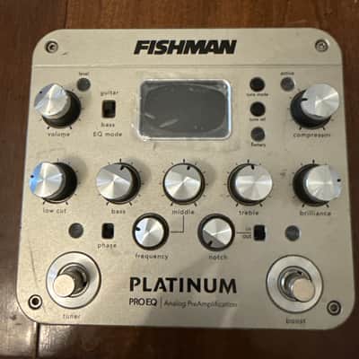 Fishman Platinum Pro EQ Pedal | Reverb