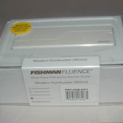 Fishman Fluence PRF-M39-AW1 9 String Modern Humbucker Alnico 3 Voices (White) image 1