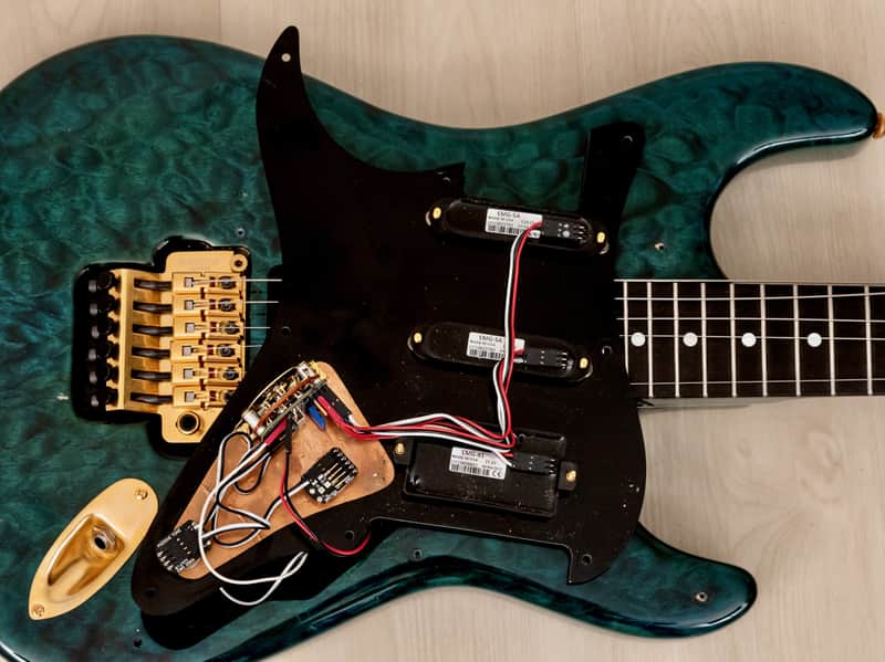1990s Valley Arts USA M Series Custom Pro S-Style Super Strat SSH