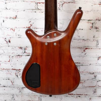 Warwick - Standard Corvette 5 String Electric Bass Guitar - Natural - USED image 11