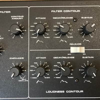 serviced Moog Prodigy MK1 Monophonic Analog Synthesizer / CV GATE 230v image 6