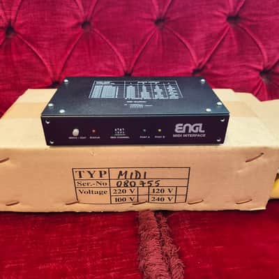Vintage Engl Z-7 MIDI Interface - w/ Cable & Box (for Savage 120, Sovereign, E610, E660, E360, E930) imagen 2