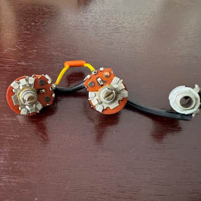 Gibson Vintage 1965 SG Junior Control Harness Pots Volume Tone Switch Jack 1966 1960's image 1