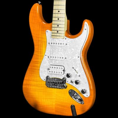 G&L USA Legacy HSS Electric Guitar - Honeyburst image 5