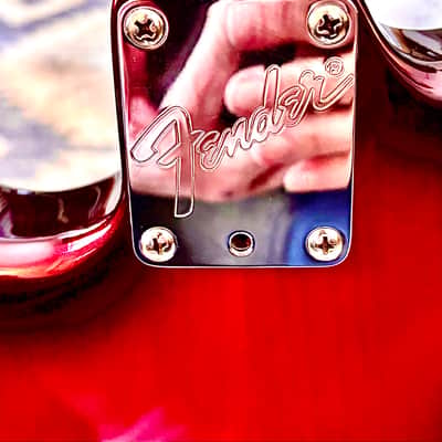 Fender Stratocaster Deluxe Plus 1989- Crimson Frost image 15