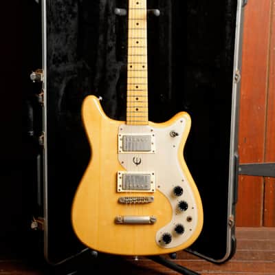 Epiphone Crestwood Natural Electric Guitar Made in Japan 1970s Pre-Owned image 2