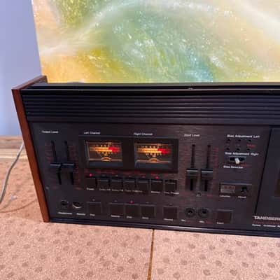 tandberg cassette deck TCD 440a Tape Player Black 3 Heads Made Norway Audiophile image 2