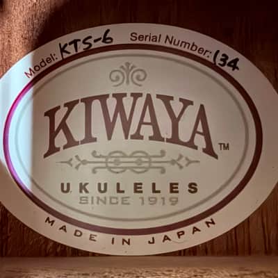 Kiwaya KTS-6 Soprano Ukulele 2022 - Satin image 11
