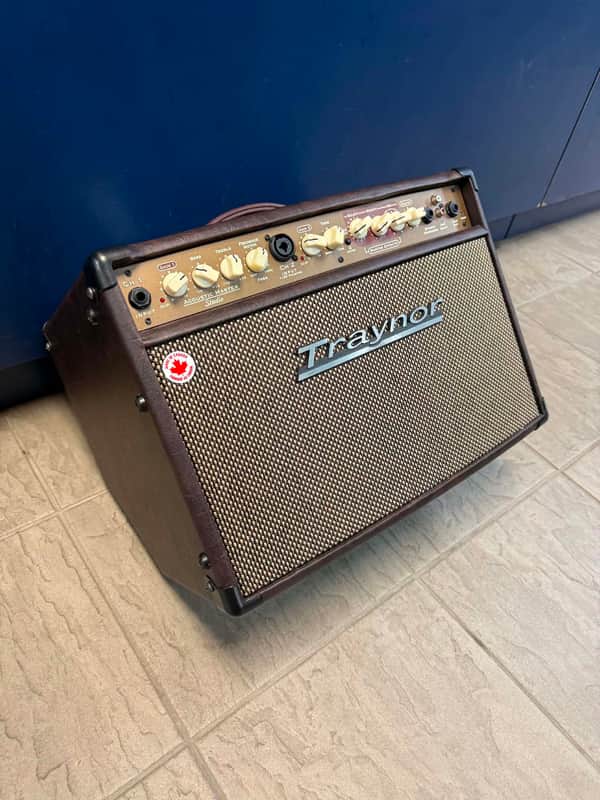 Traynor AM Studio Acoustic Master 65-Watt 1x8" Acoustic Guitar Combo with Tweeter 2010s - Brown image 1